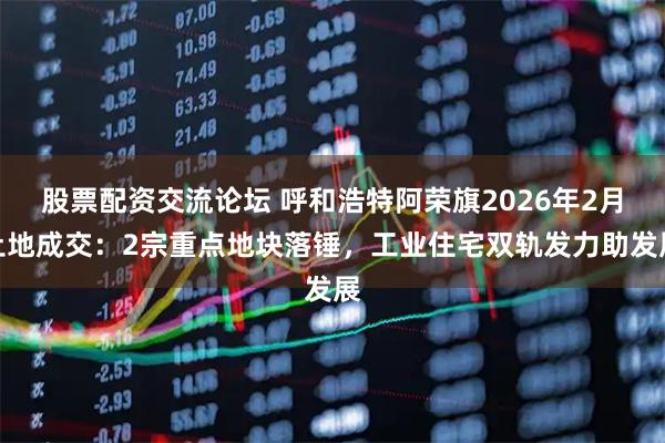 股票配资交流论坛 呼和浩特阿荣旗2026年2月土地成交：2宗重点地块落锤，工业住宅双轨发力助发展